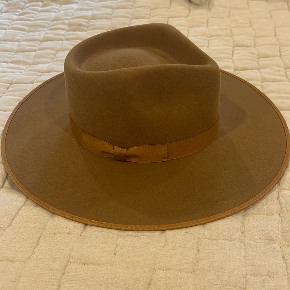 Lack of Color Hat NWT Camel Wool Medium